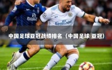 中国足球亚冠战绩排名（中国足球 亚冠）