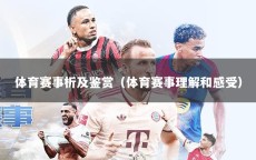 体育赛事析及鉴赏（体育赛事理解和感受）