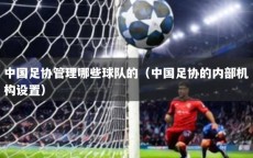 中国足协管理哪些球队的（中国足协的内部机构设置）