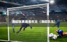 澳超联赛最喜欢比（澳超队伍）