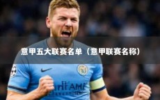 意甲五大联赛名单（意甲联赛名称）