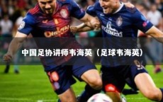 中国足协讲师韦海英（足球韦海英）