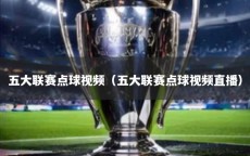 五大联赛点球视频（五大联赛点球视频直播）