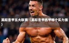 英超意甲五大联赛（英超意甲西甲哪个实力强）
