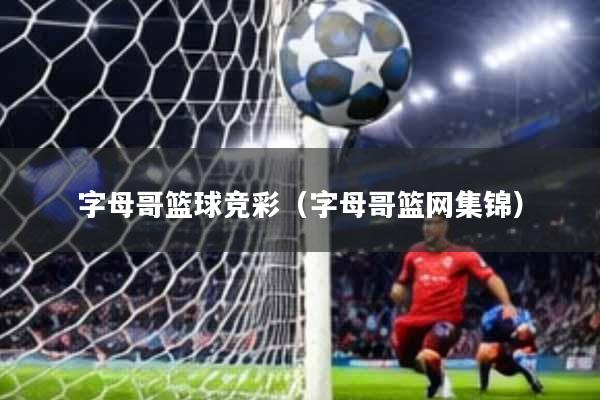 字母哥篮球竞彩(字母哥篮网集锦)